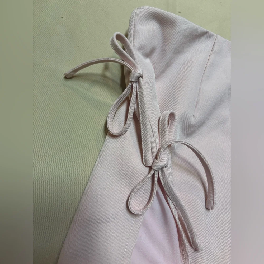 SHEIN Mini Skirt Skort Womens‎ Size 6 Medium Pink Bows